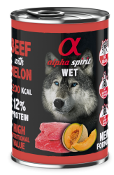 Canned Dog Food Beef With Melon 400 g